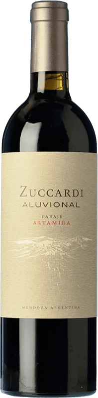 Free Shipping | Red wine Zuccardi Aluvional Paraje I.G. Altamira Altamira Argentina Malbec 75 cl