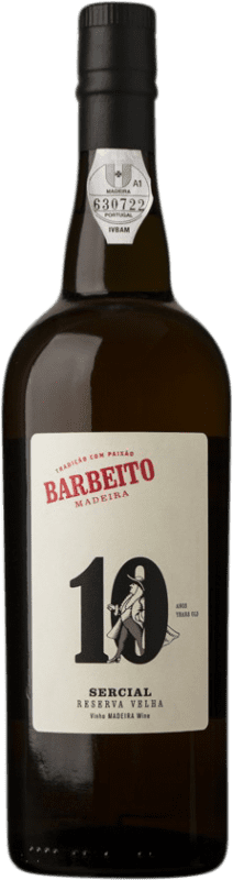 Free Shipping | Fortified wine Barbeito Velha Reserve I.G. Madeira Madeira Portugal Sercial 10 Years 75 cl