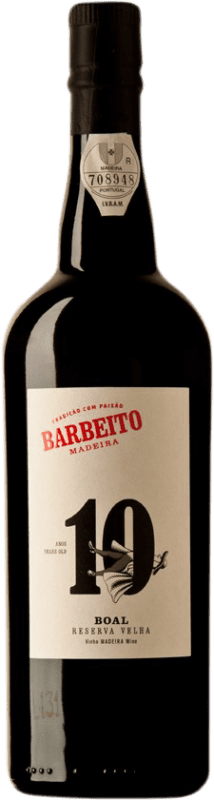 Kostenloser Versand | Verstärkter Wein Barbeito Velha Reserve I.G. Madeira Madeira Portugal Boal 10 Jahre 75 cl