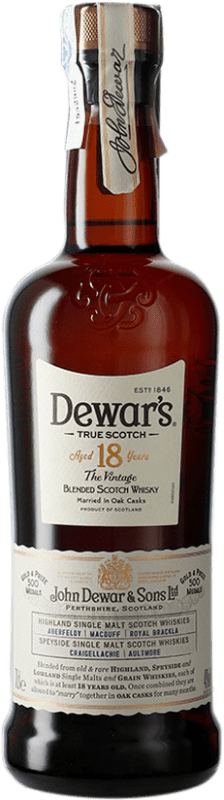 107,95 € 免费送货 | 威士忌混合 Dewar's 18 岁