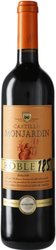 6,95 € Free Shipping | Red wine Castillo de Monjardín 185 Roble D.O. Navarra Navarre Spain Tempranillo, Grenache Bottle 75 cl