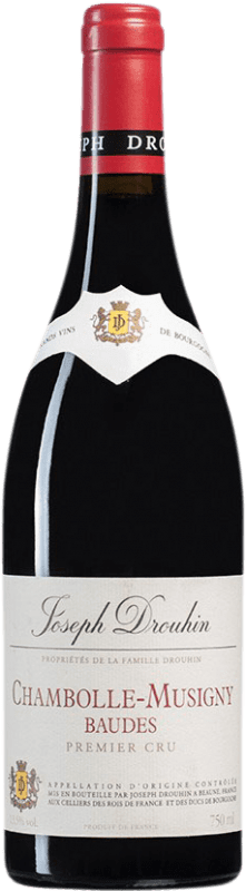 Free Shipping | Red Wine Joseph Drouhin Baudes 1er Premier Cru A.O.C. Chambolle-Musigny Burgundy France Pinot Noir 75 cl