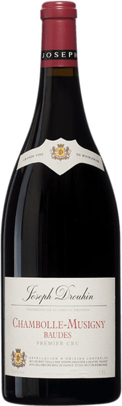 238,95 € Free Shipping | Red wine Drouhin 1er Cru Baudes A.O.C. Chambolle-Musigny Burgundy France Pinot Black Magnum Bottle 1,5 L