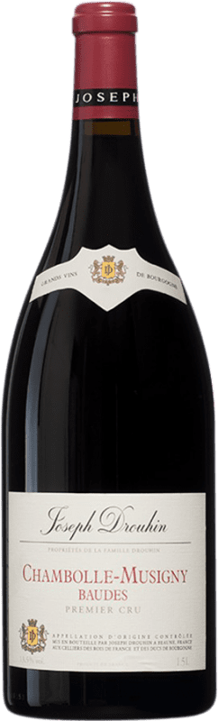 Envío gratis | Vino Tinto Joseph Drouhin Baudes 1er Premier Cru A.O.C. Chambolle-Musigny Borgoña Francia Pinot Negro Botella Magnum 1,5 L