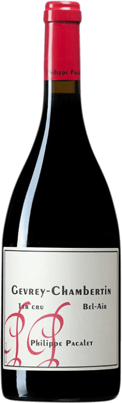 Free Shipping | Red wine Philippe Pacalet Premier Cru Bel Air A.O.C. Gevrey-Chambertin Burgundy France Pinot Black 75 cl