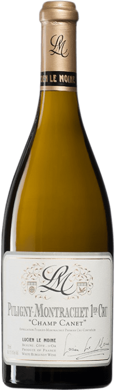 Бесплатная доставка | Белое вино Lucien Le Moine Champ Canet 1er Premier Cru A.O.C. Puligny-Montrachet Бургундия Франция Chardonnay 75 cl