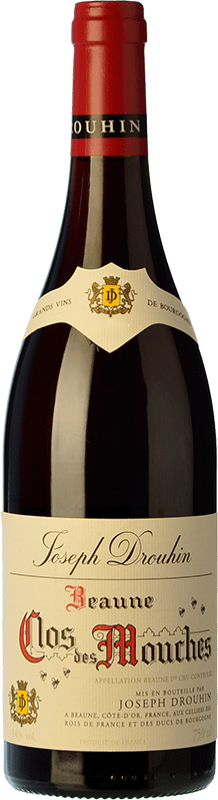 Free Shipping | Red wine Joseph Drouhin Premier Cru Clos des Mouches Rouge A.O.C. Côte de Beaune Burgundy France Pinot Black 75 cl