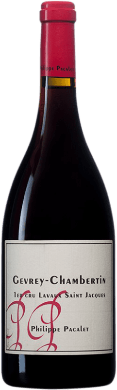 Envío gratis | Vino tinto Philippe Pacalet Premier Cru Saint Jacques A.O.C. Lavaux Borgoña Francia Pinot Negro Ecológico 75 cl