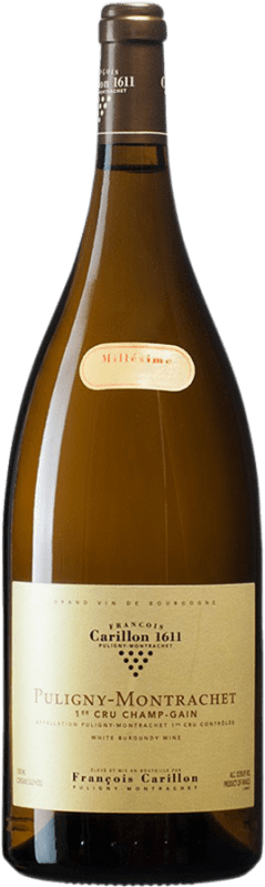 229,95 € Free Shipping | White wine François Carillon Premier Cru Les Champs Gains A.O.C. Puligny-Montrachet Magnum Bottle 1,5 L