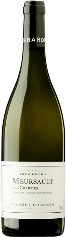 Бесплатная доставка | Белое вино Vincent Girardin Premier Cru Les Charmes A.O.C. Meursault Бургундия Франция Chardonnay 75 cl