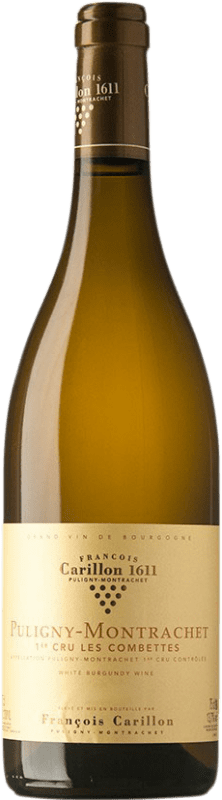 Envoi gratuit | Vin blanc François Carillon Premier Cru Les Combettes A.O.C. Puligny-Montrachet Bourgogne France Chardonnay 75 cl