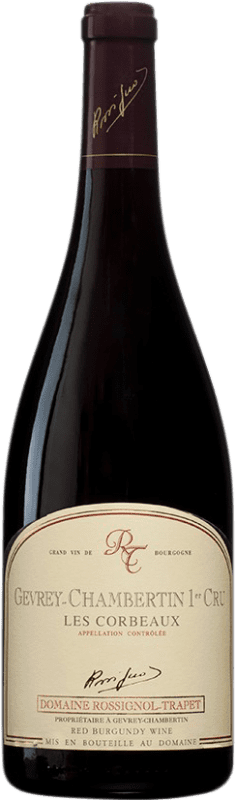 Free Shipping | Red wine Rossignol-Trapet Premier Cru Les Corbeaux A.O.C. Gevrey-Chambertin Burgundy France Pinot Black Organic 75 cl