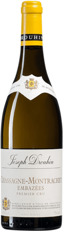 送料無料 | 白ワイン Joseph Drouhin Premier Cru Les Embazées A.O.C. Chassagne-Montrachet ブルゴーニュ フランス Chardonnay 75 cl