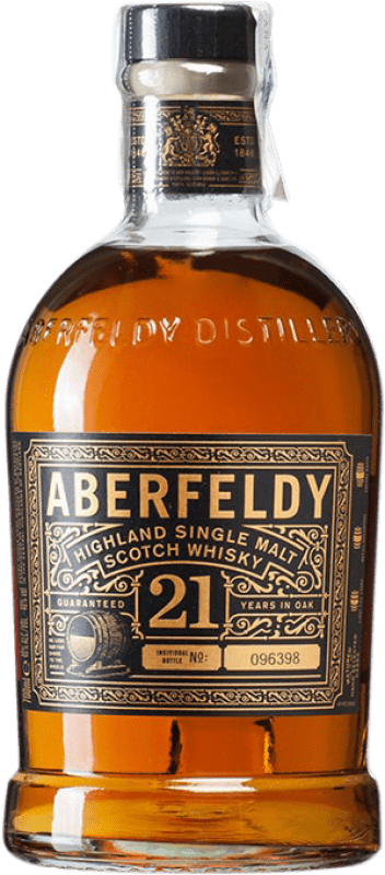 169,95 € | Виски из одного солода Dewar's Aberfeldy горная местность Объединенное Королевство 21 Лет 70 cl