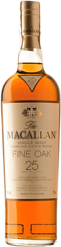 Kostenloser Versand | Single Malt Whisky Macallan Speyseite Großbritannien 25 Jahre 70 cl