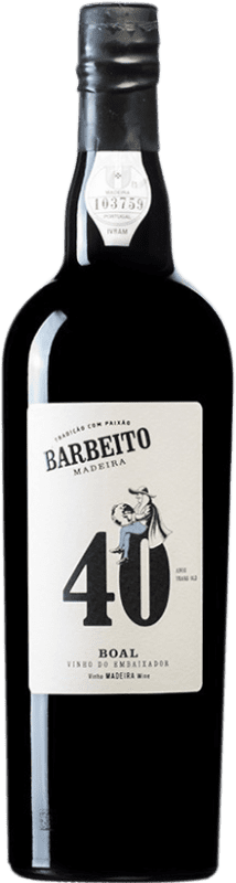 392,95 € | Verstärkter Wein Barbeito Vinho do Embaixador I.G. Madeira Madeira Portugal Boal 40 Jahre 75 cl