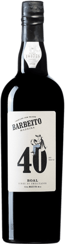Envío gratis | Vino Generoso Fortificado Barbeito Vinho do Embaixador I.G. Madeira Madeira Portugal Boal 40 Años 75 cl