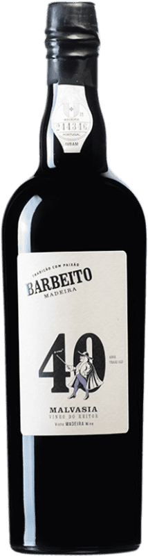 Envio grátis | Vinho fortificado Barbeito Vinho do Reitor I.G. Madeira Madeira Portugal Malvasía 40 Anos 75 cl