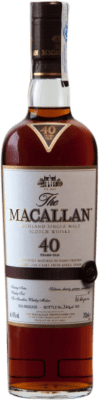 ウイスキーシングルモルト Macallan 40 年 70 cl