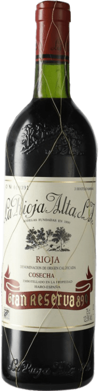 175,95 € | Red wine Rioja Alta 890 Selección Especial Gran Reserva 1985 D.O.Ca. Rioja Spain Tempranillo Bottle 75 cl