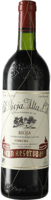 Envoi gratuit | Vin Rouge Rioja Alta 890 Sélection, Spécial Grande Réserve 1985 D.O.Ca. Rioja Espagne Tempranillo 75 cl