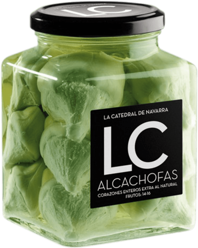 Envio grátis | Conservas Vegetais La Catedral Alcachofas Natural Espanha 10-12 Peças