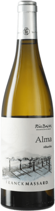 Envoi gratuit | Vin blanc Les 3 Amis Alma D.O. Rías Baixas Galice Espagne 75 cl