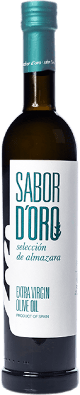 Kostenloser Versand | Olivenöl Sabor d'Oro by Pedro Yera Almazara E-NOL Extra Nativ Spanien Medium-Flasche 50 cl