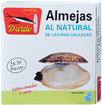 65,95 € | Shellfish Preserves Dardo Almeja al Natural Reserve Spain 25/30 Pieces