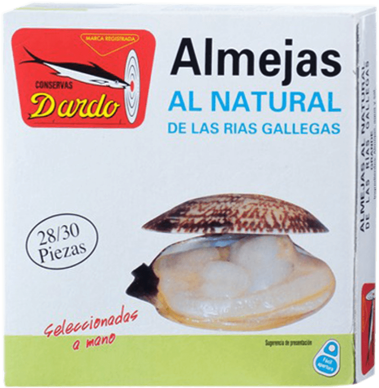 59,95 € 送料無料 | シーフードの保存食 Dardo Almeja al Natural 予約 25/30 個