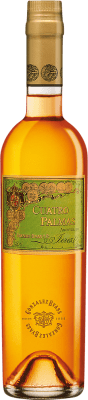Envio grátis | Vinho Generoso Fortificado González Byass Amontillado Cuatro Palmas D.O. Jerez-Xérès-Sherry Andaluzia Espanha Palomino Fino Garrafa Medium 50 cl