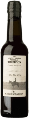 Бесплатная доставка | Крепленое вино Tradición Amontillado Viejísimo D.O. Jerez-Xérès-Sherry Андалусия Испания Palomino Fino Половина бутылки 37 cl