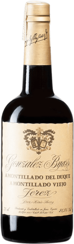 Kostenloser Versand | Likörwein González Byass Del Duque Amontillado, Colección — Kollektion Viejo — Gereift D.O. Jerez-Xérès-Sherry Andalusien Spanien Palomino Fino 75 cl