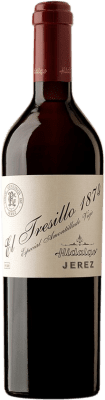 Бесплатная доставка | Крепленое вино Emilio Hidalgo Amontillado Viejo El Tresillo 1874 D.O. Jerez-Xérès-Sherry Андалусия Испания Palomino Fino 75 cl