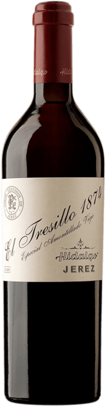 102,95 € | 强化酒 Emilio Hidalgo Amontillado Viejo El Tresillo 1874 D.O. Jerez-Xérès-Sherry 安达卢西亚 西班牙 Palomino Fino 75 cl