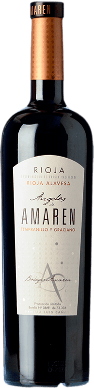 29,95 € Kostenloser Versand | Rotwein Amaren Ángeles Crianza — Kurze Fassreifung D.O.Ca. Rioja