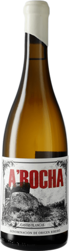 Envoi gratuit | Vin blanc O Morto A'Rocha Castes Blancas D.O. Ribeiro Galice Espagne 75 cl