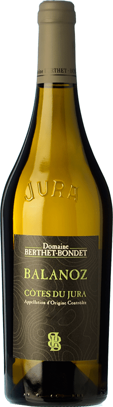 免费送货 | 白酒 Berthet-Bondet Balanoz A.O.C. Côtes du Jura 法国 Chardonnay 75 cl