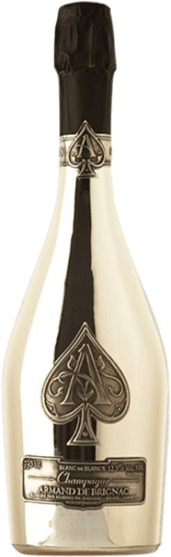 755,95 € | 白起泡酒 Armand de Brignac Blanc de Blancs A.O.C. Champagne 香槟酒 法国 Chardonnay 75 cl