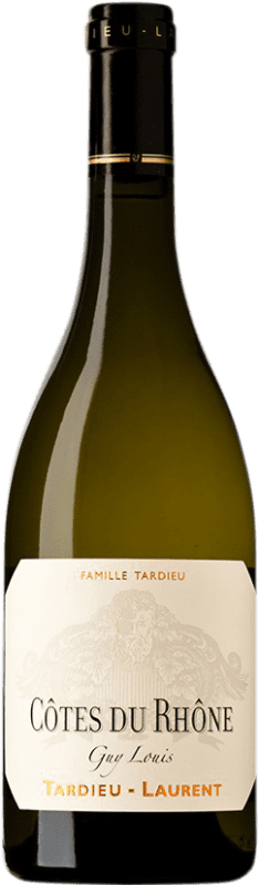 21,95 € | White wine Tardieu-Laurent Blanc Guy Louis A.O.C. Côtes du Rhône France Grenache, Viognier, Marsanne, Clairette Blanche Bottle 75 cl