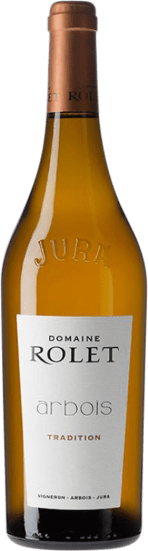 Envío gratis | Vino Blanco Domaine Rolet Traditional Tradicional A.O.C. Arbois Francia Chardonnay, Savagnin 75 cl