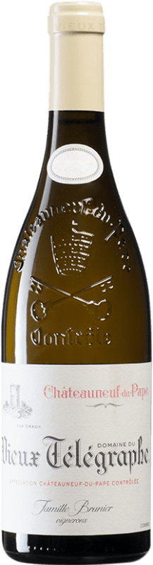 66,95 € | White wine Vieux Télégraphe Blanc A.O.C. Châteauneuf-du-Pape France Grenache White, Roussanne, Bourboulenc, Clairette Blanche Bottle 75 cl