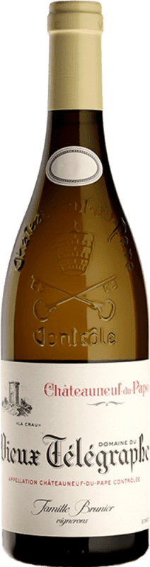 67,95 € | 白酒 Vieux Télégraphe Blanc A.O.C. Châteauneuf-du-Pape 法国 Grenache White, Roussanne, Bourboulenc, Clairette Blanche 75 cl