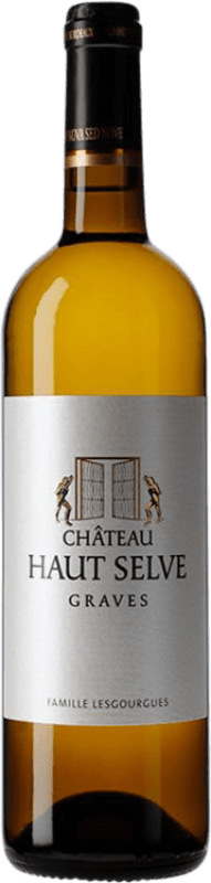 Бесплатная доставка | Белое вино Château Haut Selve Blanc A.O.C. Graves Бордо Франция Sémillon, Sauvignon Grey 75 cl