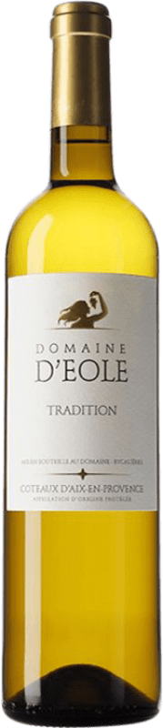 Бесплатная доставка | Белое вино Domaine d'Eole A.O.C. Côtes de Provence Прованс Франция Garnacha — Гренаш, Rolle — Ролле Eco — Эко Био Органический 75 cl