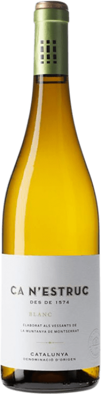 4,95 € | White wine Ca N'Estruc Blanc D.O. Catalunya Catalonia Spain Grenache White, Muscat, Macabeo, Xarel·lo 75 cl
