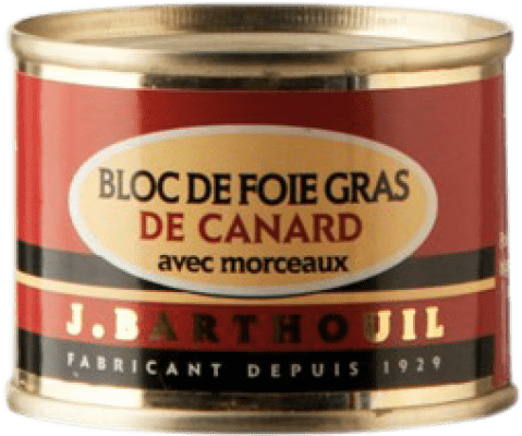 8,95 € | Foie y Patés J. Barthouil Bloc de Foie Gras de Canard avec Morceaux Francia