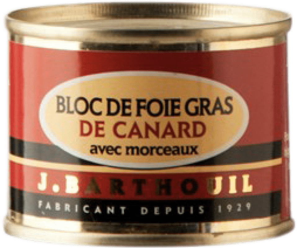 Envío gratis | Foies y Patés J. Barthouil Bloc de Foie Gras de Canard avec Morceaux Francia Envío gratis | Foies y Patés J. Barthouil Bloc de Foie Gras de Canard avec Morceaux Francia