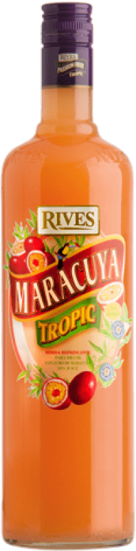 Бесплатная доставка | Ликёры Rives Blue Tropic Maracuyá Андалусия Испания 1 L Без алкоголя