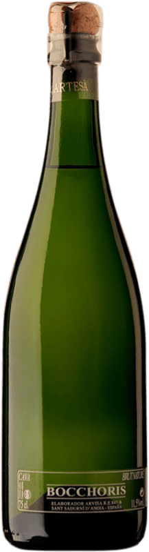 Бесплатная доставка | Белое игристое вино Tianna Negre Bocchoris de Sais Природа Брута D.O. Cava Испания Macabeo, Xarel·lo, Parellada 75 cl